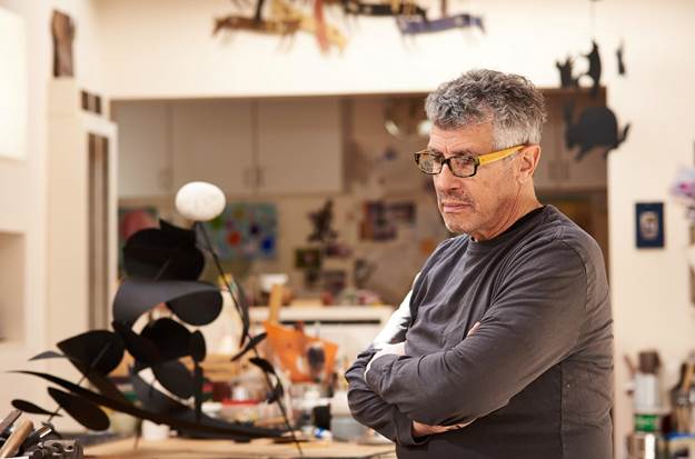 Ivan Barnett, creative coach and consultant, in his studio.